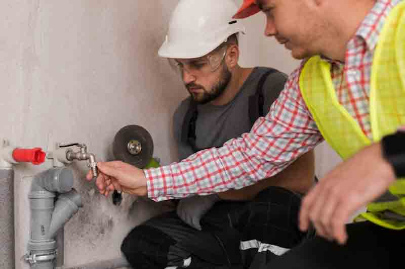 Устранение засора в унитазе специалистом